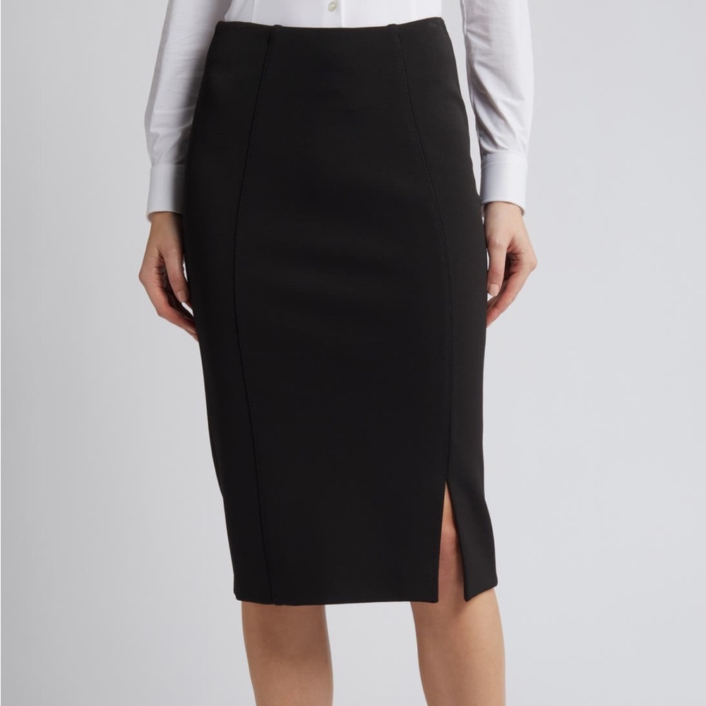 Boss Vukeva Black Midi Skirt